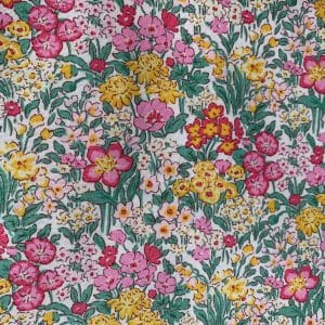 Liberty London Baumwollstoff Garden-Party-Blooming-Flower-Bed, Titelbild
