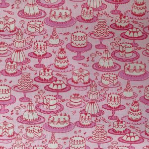 Liberty London Baumwollstoff Afternoon Tea Kuchen und Torten Nähen Handarbeit und Patchwork, Titelbild