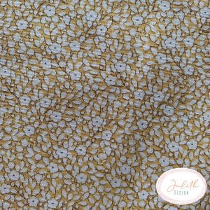 Tilda Blumenstoff Avery Yellow aus der Creating Memories Kollektion zum Nähen und Patchworken