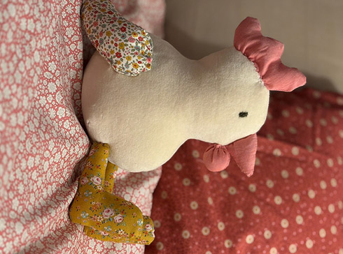 Huhn aus Nickystoff