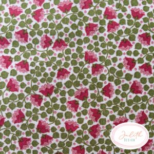 Tilda Blumenstoff Bellflower Green aus der Wallflower Kollektion