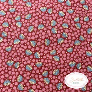 Tilda Blumenstoff Bellflower Pink aus der Wallflower Kollektion