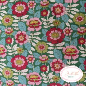 Tilda Blumenstoff Beverly Green aus der Wallflower Kollektion