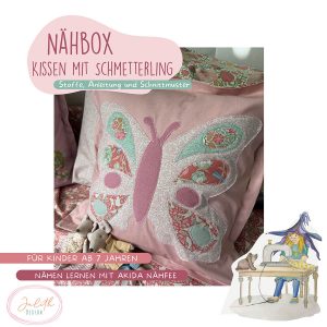 Nähpaket für Schmetterlingkissen