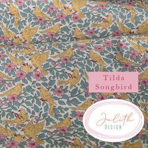 Baumwollstoff Songbild Stoff Tilda